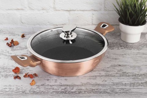 GARNEK GRANITOWY 28cm BERLINGER HAUS BH-1519 ROSE GOLD GARNEK GRANITOWY 28cm BERLINGER HAUS BH-1519 ROSE GOLD