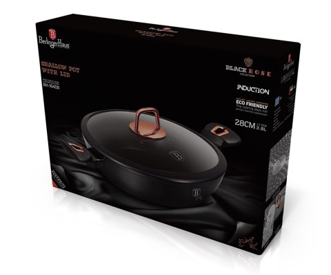 GARNEK GRANITOWY 28cm BERLINGER HAUS BH-1640 BLACK ROSE GARNEK GRANITOWY 28cm BERLINGER HAUS BH-1640 BLACK ROSE