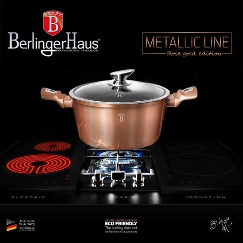 GARNEK GRANITOWY 30cm BERLINGER HAUS BH-6194 ROSE GOLD GARNEK GRANITOWY 30cm BERLINGER HAUS BH-6194 ROSE GOLD