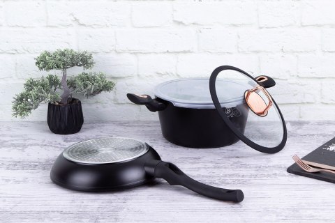 GARNEK I PATELNIA BERLINGER HAUS BH-7741 BLACK ROSE GARNEK I PATELNIA BERLINGER HAUS BH-7741 BLACK ROSE