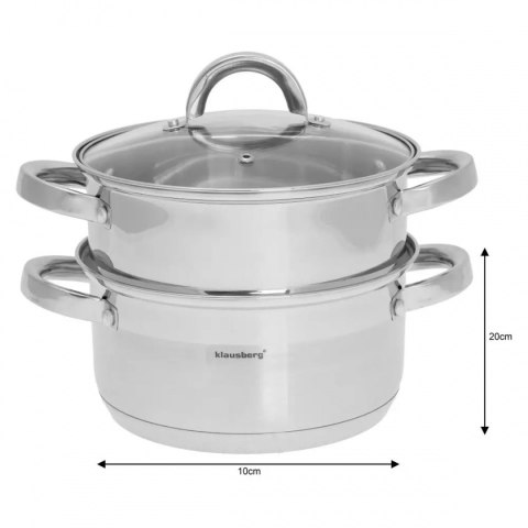 GARNEK NA PARĘ KLAUSBERG 3 ELEM. 20cm KB-7138 GARNEK NA PARĘ KLAUSBERG 3 ELEM. 20cm KB-7138