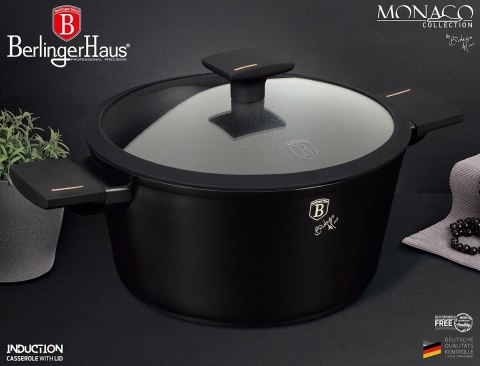 GARNEK TYTANOWY 24cm BERLINGER HAUS BH-7087 MONACO GARNEK TYTANOWY 24cm BERLINGER HAUS BH-7087 MONACO