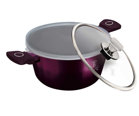 GARNEK TYTANOWY 28cm BERLINGER HAUS BH-6630 PURPLE GARNEK TYTANOWY 28cm BERLINGER HAUS BH-6630 PURPLE