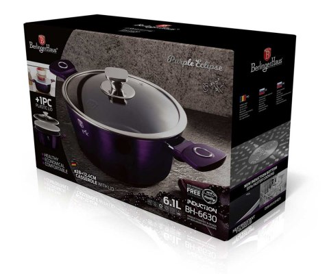 GARNEK TYTANOWY 28cm BERLINGER HAUS BH-6630 PURPLE GARNEK TYTANOWY 28cm BERLINGER HAUS BH-6630 PURPLE