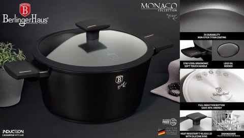 GARNEK TYTANOWY 28cm BERLINGER HAUS BH-7088 MONACO GARNEK TYTANOWY 28cm BERLINGER HAUS BH-7088 MONACO
