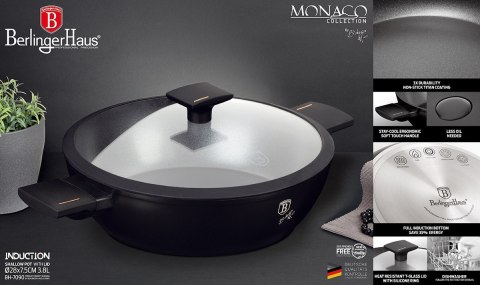 GARNEK TYTANOWY 28cm BERLINGER HAUS BH-7090 MONACO GARNEK TYTANOWY 28cm BERLINGER HAUS BH-7090 MONACO
