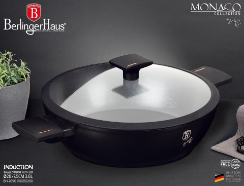 GARNEK TYTANOWY 28cm BERLINGER HAUS BH-7090 MONACO GARNEK TYTANOWY 28cm BERLINGER HAUS BH-7090 MONACO