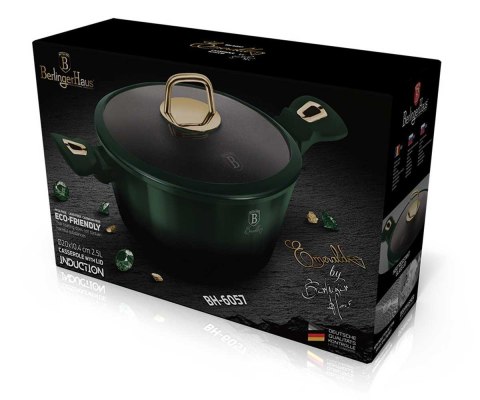 GARNEK TYTANOWY BERLINGER HAUS 20cm BH-6057 EMERALD GARNEK TYTANOWY BERLINGER HAUS 20cm BH-6057 EMERALD
