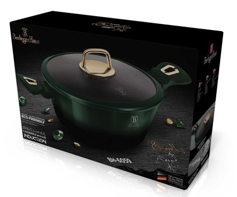 GARNEK TYTANOWY BERLINGER HAUS 28cm BH-6059 EMERALD GARNEK TYTANOWY BERLINGER HAUS 28cm BH-6059 EMERALD