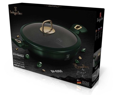 GARNEK TYTANOWY BERLINGER HAUS 28cm BH-6060 EMERALD GARNEK TYTANOWY BERLINGER HAUS 28cm BH-6060 EMERALD