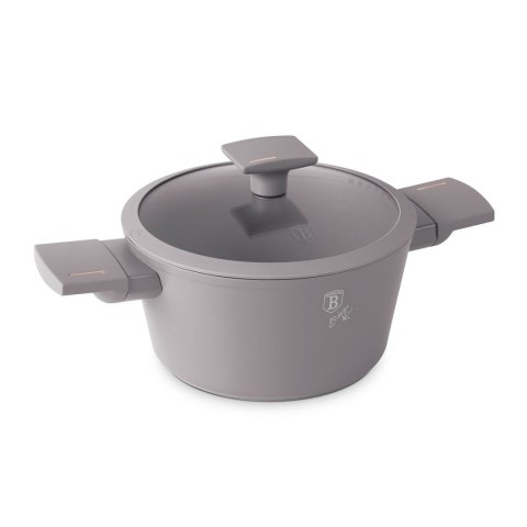 GARNEK TYTANOWY Z POKRYWĄ 20cm BERLINGER HAUS BH-8100 TAUPE GARNEK TYTANOWY Z POKRYWĄ 20cm BERLINGER HAUS BH-8100 TAUPE