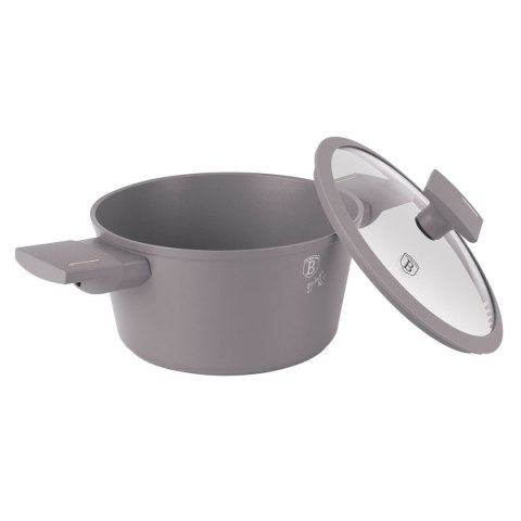 GARNEK TYTANOWY Z POKRYWĄ 20cm BERLINGER HAUS BH-8100 TAUPE GARNEK TYTANOWY Z POKRYWĄ 20cm BERLINGER HAUS BH-8100 TAUPE