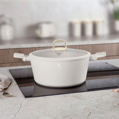 GARNEK TYTANOWY Z POKRYWĄ 28cm BERLINGER HAUS BH-8072 SAHARA GARNEK TYTANOWY Z POKRYWĄ 28cm BERLINGER HAUS BH-8072 SAHARA