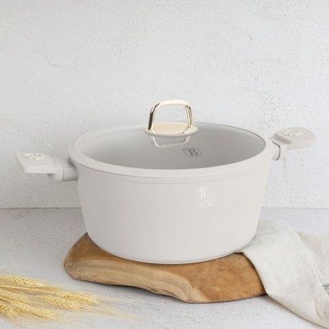 GARNEK TYTANOWY Z POKRYWĄ 28cm BERLINGER HAUS BH-8072 SAHARA GARNEK TYTANOWY Z POKRYWĄ 28cm BERLINGER HAUS BH-8072 SAHARA