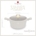 GARNEK TYTANOWY Z POKRYWĄ 28cm BERLINGER HAUS BH-8072 SAHARA