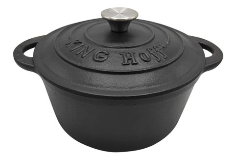 GARNEK ŻELIWNY 24cm 4L KINGHOFF KH-1476 GARNEK ŻELIWNY 24cm 4L KINGHOFF KH-1476
