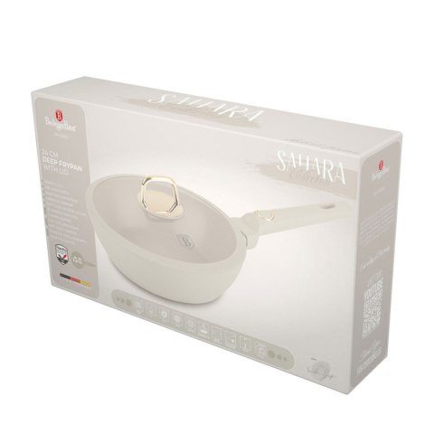 GŁĘBOKA PATELNIA TYTANOWA 24cm BERLINGER HAUS BH-8062 SAHARA GŁĘBOKA PATELNIA TYTANOWA 24cm BERLINGER HAUS BH-8062 SAHARA