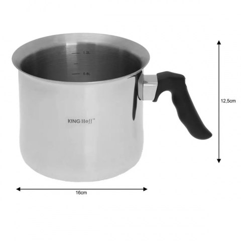 KINGHOFF GARNEK DO MLEKA 1,5L KH-3111 KINGHOFF GARNEK DO MLEKA 1,5L KH-3111
