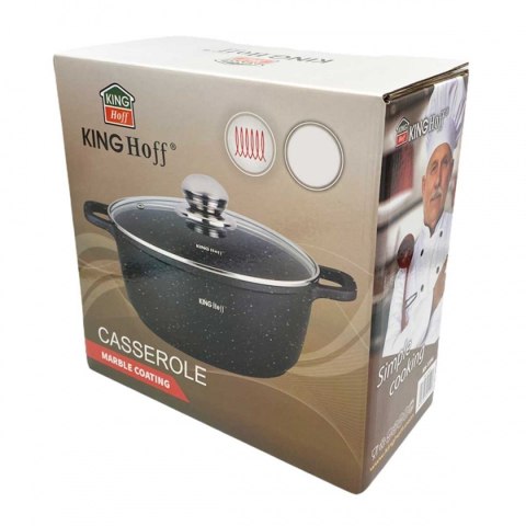 KINGHOFF GARNEK MARMUROWY 22cm KH-1594 3,3L KINGHOFF GARNEK MARMUROWY 22cm KH-1594 3,3L