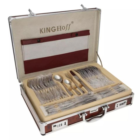 KINGHOFF SZTUĆCE 72 ELEM. POŁYSK KH-3520 KINGHOFF SZTUĆCE 72 ELEM. POŁYSK KH-3520