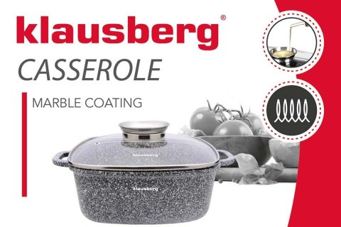 KLAUSBERG GARNEK MARMURKOWY 20cm KB-7528 2,8L KLAUSBERG GARNEK MARMURKOWY 20cm KB-7528 2,8L