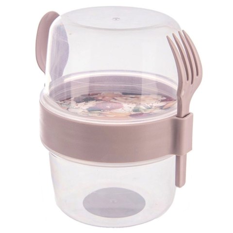 KUBEK POJEMNIK 370 ml NA JOGURT MUSLI SAŁATKĘ 121784 KUBEK POJEMNIK 370 ml NA JOGURT MUSLI SAŁATKĘ 121784