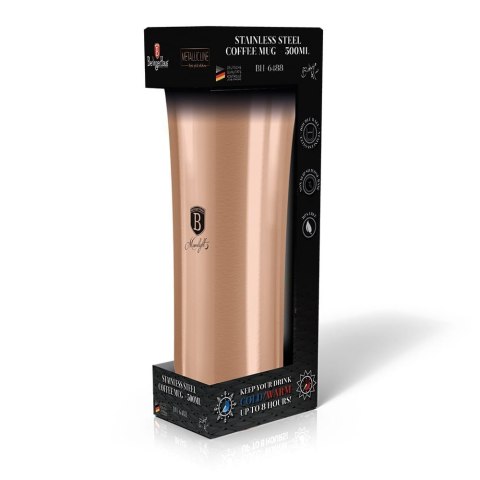 KUBEK TERMICZNY 500ml BERLINGER HAUS BH-6488 ROSE GOLD KUBEK TERMICZNY 500ml BERLINGER HAUS BH-6488 ROSE GOLD