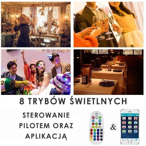 Lampa sufitowa z głośnikiem bluetooth SMART APP Lampa sufitowa z głośnikiem bluetooth SMART APP