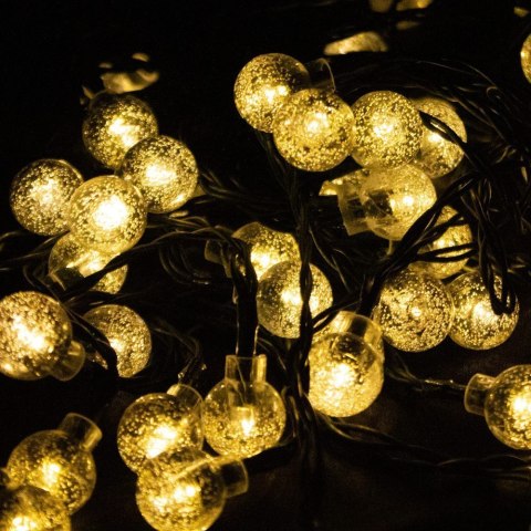 Lampki solarne 60 LED 10m łańcuch girlanda Lampki solarne 60 LED 10m łańcuch girlanda