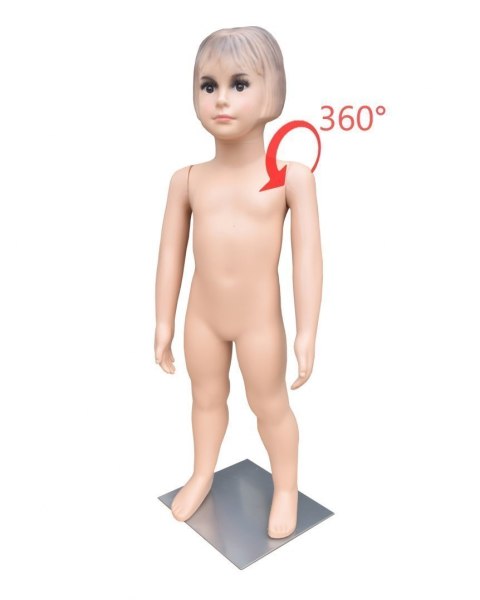 MANEKIN Wystawowy Dziewczynka 90CM MANEKIN Wystawowy Dziewczynka 90CM