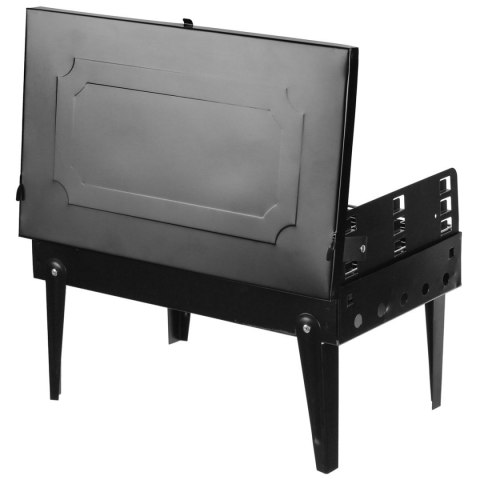 MINI GRILL WĘGLOWY TURYSTYCZNY PRZENOŚNY WALIZKA 2644 MINI GRILL WĘGLOWY TURYSTYCZNY PRZENOŚNY WALIZKA 2644