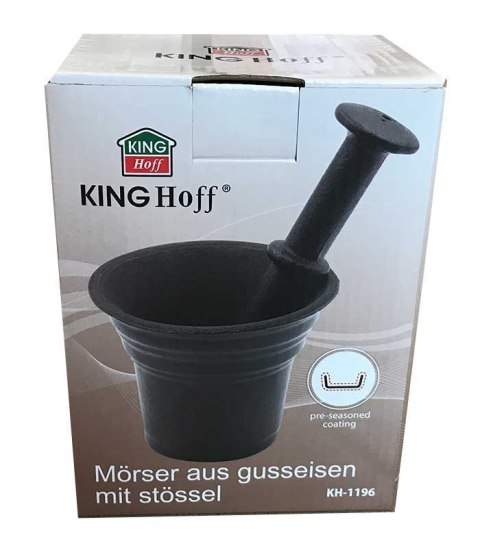 MOŹDZIERZ ŻELIWNY KINGHOFF KH-1196 MOŹDZIERZ ŻELIWNY KINGHOFF KH-1196