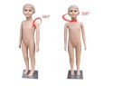 Manekin Wystawowy Dziewczynka 110CM Sklepowy Pełnopostaciowy Dziecięcy