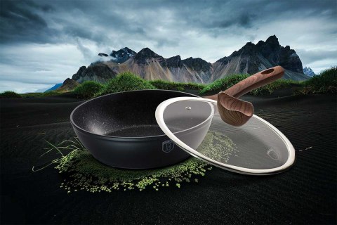 PATELNIA GRANITOWA 24cm BERLINGER HAUS BH-1718 EBONY ROSEWOOD PATELNIA GRANITOWA 24cm BERLINGER HAUS BH-1718 EBONY ROSEWOOD