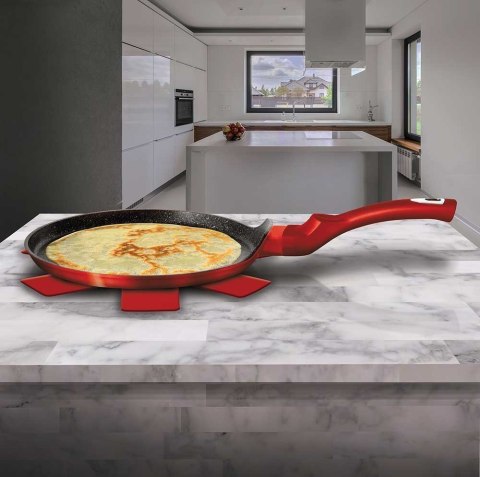 PATELNIA GRANITOWA DO NALEŚNIKÓW 25cm BERLINGER HAUS RED METALLIC LINE BH-1272 PATELNIA GRANITOWA DO NALEŚNIKÓW 25cm BERLINGER HAUS RED METALLIC LINE BH-1272