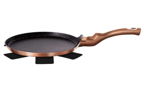PATELNIA GRANITOWA DO NALEŚNIKÓW 25cm BERLINGER HAUS ROSE GOLD BH-1523 PATELNIA GRANITOWA DO NALEŚNIKÓW 25cm BERLINGER HAUS ROSE GOLD BH-1523
