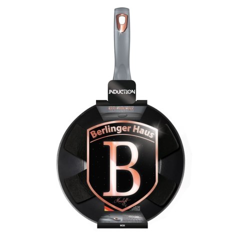 PATELNIA GRANITOWA WOK 28cm BERLINGER HAUS BH-6007 MOONLIGHT PATELNIA GRANITOWA WOK 28cm BERLINGER HAUS BH-6007 MOONLIGHT