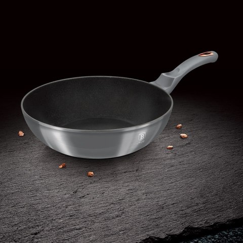 PATELNIA GRANITOWA WOK 28cm BERLINGER HAUS BH-6007 MOONLIGHT PATELNIA GRANITOWA WOK 28cm BERLINGER HAUS BH-6007 MOONLIGHT