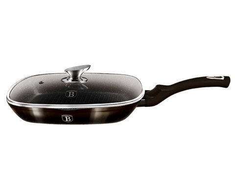 PATELNIA GRILLOWA 28cm BERLINGER HAUS BH-6612 SHINY BLACK PATELNIA GRILLOWA 28cm BERLINGER HAUS BH-6612 SHINY BLACK