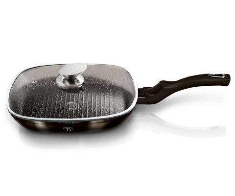 PATELNIA GRILLOWA 28cm BERLINGER HAUS BH-6612 SHINY BLACK PATELNIA GRILLOWA 28cm BERLINGER HAUS BH-6612 SHINY BLACK