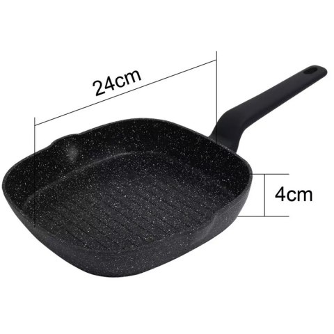 PATELNIA GRILLOWA MARMURKOWA KLAUSBERG 24cm KB-7661 PATELNIA GRILLOWA MARMURKOWA KLAUSBERG 24cm KB-7661