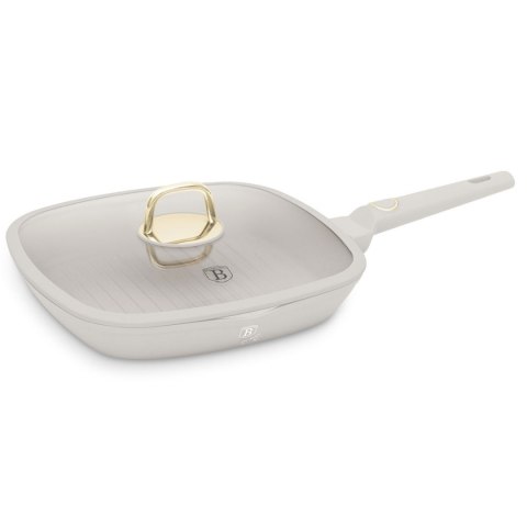 PATELNIA GRILLOWA TYTANOWA Z POKRYWĄ 28cm BERLINGER HAUS BH-8067 SAHARA PATELNIA GRILLOWA TYTANOWA Z POKRYWĄ 28cm BERLINGER HAUS BH-8067 SAHARA