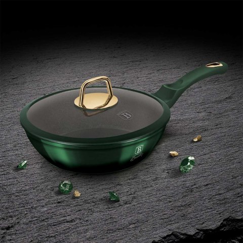 PATELNIA TYTANOWA BERLINGER HAUS 24cm BH-6049 EMERALD PATELNIA TYTANOWA BERLINGER HAUS 24cm BH-6049 EMERALD