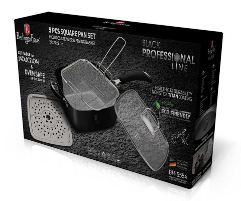 PATELNIA Z KOSZEM I PŁYTĄ PAROWĄ BERLINGERHAUS BH-6554 PATELNIA Z KOSZEM I PŁYTĄ PAROWĄ BERLINGERHAUS BH-6554