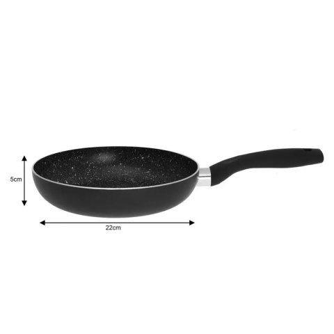 PATELNIA Z POWŁOKĄ MARMUROWĄ KINGHOFF MARMO 22cm KH-3980 PATELNIA Z POWŁOKĄ MARMUROWĄ KINGHOFF MARMO 22cm KH-3980