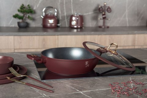 PŁASKI GARNEK TYTANOWY Z POKRYWĄ 30cm BERLINGER HAUS BH-8039 LEONARDO PŁASKI GARNEK TYTANOWY Z POKRYWĄ 30cm BERLINGER HAUS BH-8039 LEONARDO