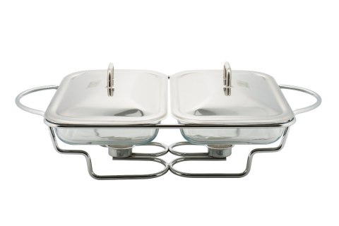 PODGRZEWACZ ŻAROODPORNY STOŁOWY 2x1,6L KINGHOFF KH-1412 PODGRZEWACZ ŻAROODPORNY STOŁOWY 2x1,6L KINGHOFF KH-1412