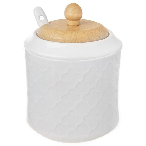 PORCELANOWA CUKIERNICA CUKIERNICZKA Z ŁYŻECZKĄ ORION 126715 PORCELANOWA CUKIERNICA CUKIERNICZKA Z ŁYŻECZKĄ ORION 126715