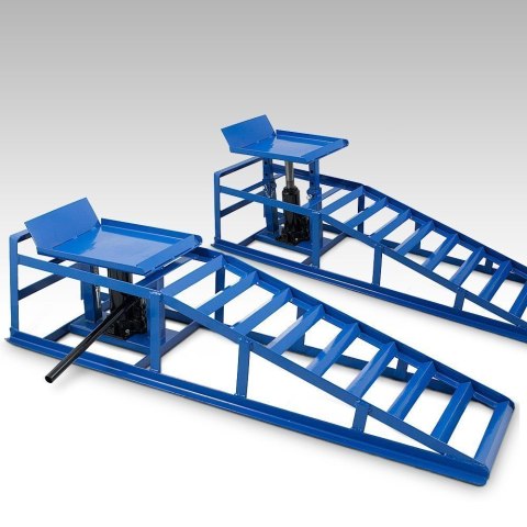 RAMPA RAMPY Z PODNOŚNIKIEM HYDRAULICZNYM 2 szt. RAMPA RAMPY Z PODNOŚNIKIEM HYDRAULICZNYM 2 szt.