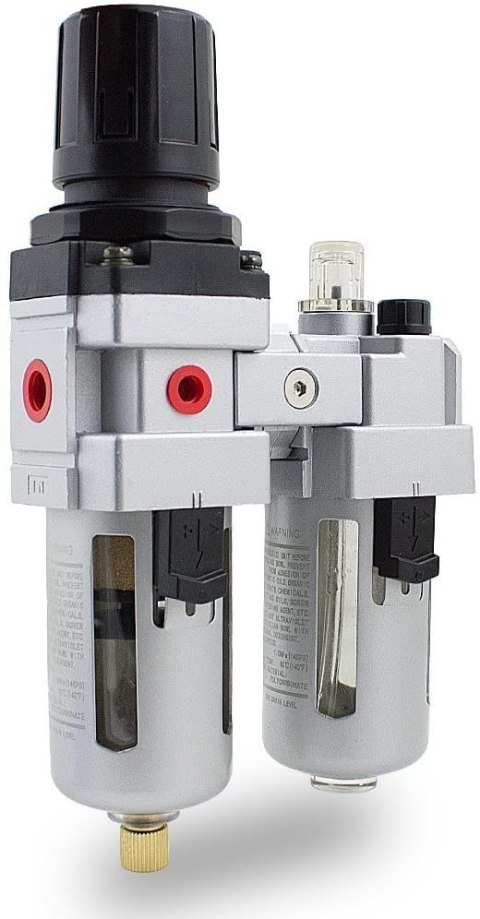 REDUKTOR + FILTR SPRĘŻONEGO POWIETRZA 1/4" REDUKTOR + FILTR SPRĘŻONEGO POWIETRZA 1/4"